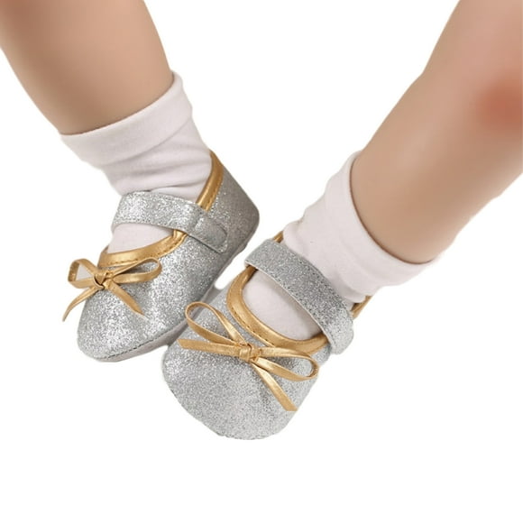 Alamana Lovely Stars Heart Magic Tape Infant Baby Soft Sole Prewalker Toddler Shoes Silver-Stars 13cm Alamana Lovely Stars Heart Magic Tape Infant Baby Soft Sole Prewalker Toddler Shoes Silver-Stars 13cm